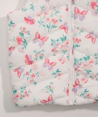 Colete-Puffer-de-Nylon-Infantil-Estampado-de-Borboletas-Off-White-9966645-Off_White_3