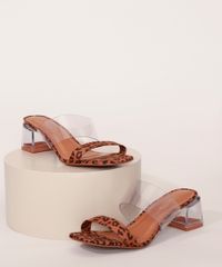 Tamanco-Feminino-Oneself-Estampado-Animal-Print-de-Onca-Salto-Baixo-em-Acrilico-com-Tira-em-Vinil-Marrom-9984379-Marrom_1