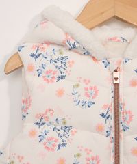 Colete-Puffer-Infantil-Estampado-Floral-com-Capuz-e-Pelo-Off-White-9966801-Off_White_3
