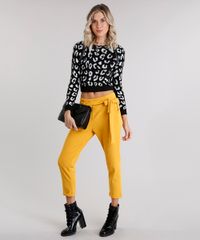 Sueter-Feminino-Cropped-Animal-Print-Felpudo-com-Ziper-Manga-Longa-Preto-8892830-Preto_3