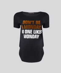 Blusa-Feminina--Don-t-Be-A-Monday--Manga-Curta-Decote-Redondo-Preta-9035460-Preto_5