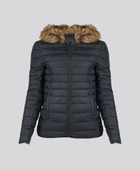 Jaqueta-Feminina-Puffer-com-Pelo-Removivel-no-Capuz-Manga-Longa-Preto-8861166-Preto_5
