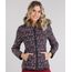 Jaqueta-Feminina-Puffer-com-Pelo-Removivel-no-Capuz-Estampada-Floral-Manga-Longa-Preto-8861152-Preto_1