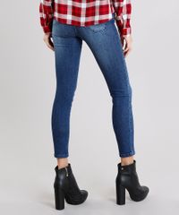Calca-Jeans-Feminina-Cigarrete-Sawary-Destroyed-com-Ziper-Azul-Escuro-9162712-Azul_Escuro_2