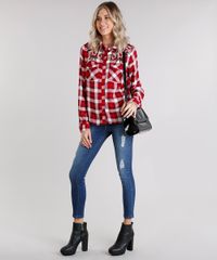 Calca-Jeans-Feminina-Cigarrete-Sawary-Destroyed-com-Ziper-Azul-Escuro-9162712-Azul_Escuro_3