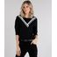 Blusao-Feminino-em-Moletom-com-Ribana-Listrada-Manga-Longa-Decote-Redondo-Preto-9128968-Preto_1