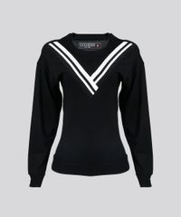 Blusao-Feminino-em-Moletom-com-Ribana-Listrada-Manga-Longa-Decote-Redondo-Preto-9128968-Preto_5