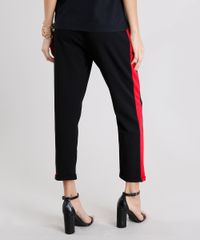 Calca-Feminina-Clochard-com-Recortes-Laterais-e-Bolsos-Preta-9165185-Preto_2