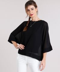 Blusa-Feminina-Ampla-com-Transparencia-Manga-Longa-Preta-8892190-Preto_1