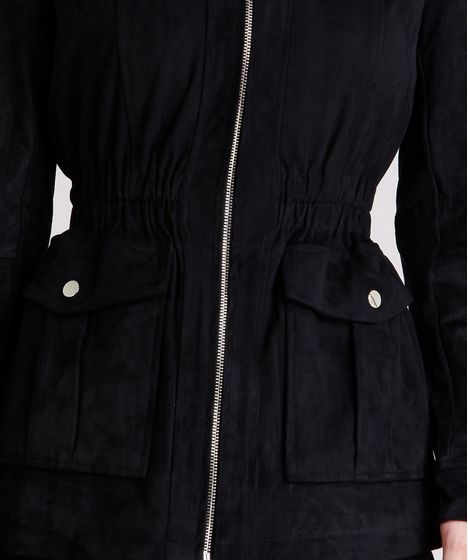 parka feminina preta