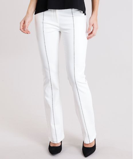 Calca-Feminina-Flare-com-Pesponto-Zig-Zag-Off-White-8892759-Off_White_1