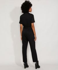 Macacao-Feminino-com-Ziper-de-Argola-e-Faixa-para-Amarrar-Manga-Curta-Preto-9974355-Preto_2