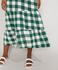 Vestido-Feminino-Midi-Ombro-a-Ombro-Estampado-Xadrez-Vichy-com-Lastex-e-Recortes-Manga-Curta-Verde-9986319-Verde_5