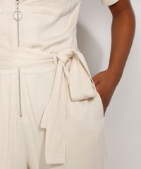 Macacao-Feminino-com-Ziper-de-Argola-e-Faixa-para-Amarrar-Manga-Curta-Bege-9974355-Bege_6