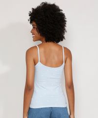 Regata-Feminina-Basica-Estampada-de-Margaridas-Alca-Fina-Decote-Redondo-Azul-Claro-9230322-Azul_Claro_2