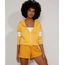 Blusa-de-Moletom-Feminina-com-Capuz-e-Listras-nas-Mangas-Mostarda-9976048-Mostarda_1