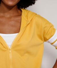 Blusa-de-Moletom-Feminina-com-Capuz-e-Listras-nas-Mangas-Mostarda-9976048-Mostarda_6