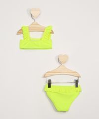 Biquini-Infantil-com-Babados-Protecao-UV50--Amarelo-Neon-9975643-Amarelo_Neon_2