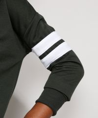 Blusa-de-Moletom-Feminina-com-Capuz-e-Listras-nas-Mangas-Verde-Militar-9976048-Verde_Militar_5