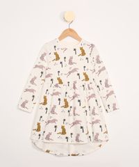 Vestido-de-Moletom-Infantil-Manga-Longa-Estampado-Animal-Print-Onca-Off-White-9806451-Off_White_1