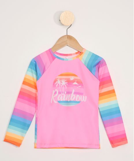 Blusa-de-Praia-Infantil-Manga-Longa-Raglan-com-Protecao-UV50--Multicor-9980980-Multicor_1
