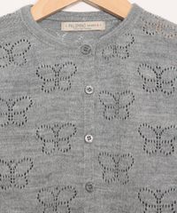 Cardigan-de-Trico-Infantil-Borboletas-Cinza-Mescla-9979101-Cinza_Mescla_3