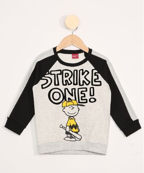 Blusa-de-Moletom-Infantil-Raglan-Charlie-Brown-Cinza-Mescla-Claro-9979310-Cinza_Mescla_Claro_1