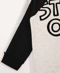 Blusa-de-Moletom-Infantil-Raglan-Charlie-Brown-Cinza-Mescla-Claro-9979310-Cinza_Mescla_Claro_4