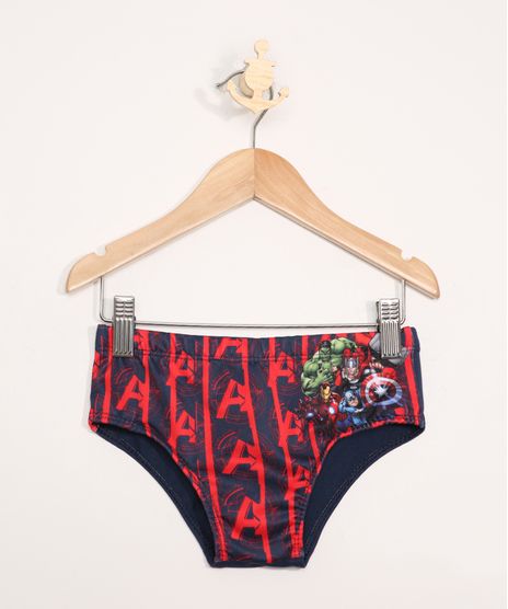 Sunga-Infantil-Estampado-Os-Vingadores-Slip-com-Protecao-UV50--Vermelha-9980518-Vermelho_1