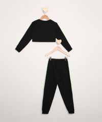 Conjunto-de-Moletom-Infantil-de-Blusa-Manga-Longa-Cropped-Preta---Calca-Jogger-Preto-9979465-Preto_2
