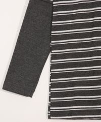 Camiseta-Infantil-Manga-Longa-Listrada-com-Bolso-Cinza-Mescla-Escuro-9980363-Cinza_Mescla_Escuro_4