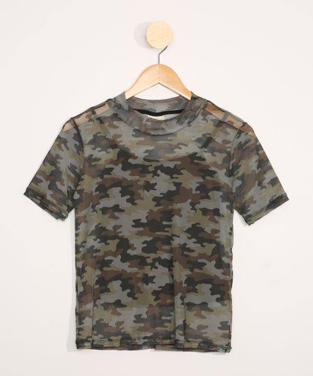 Blusa-de-Tule-Juvenil-Manga-Curta-Camuflada-Preta-9980760-Preto_1 Blusa-de-Tule-Juvenil-Manga-Curta-Camuflada-Preta-9980760-Preto_1
