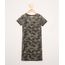 Vestido-de-Tule-Juvenil-Camuflado-Manga-Curta-Preto-9980802-Preto_1