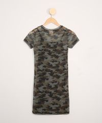 Vestido-de-Tule-Juvenil-Camuflado-Manga-Curta-Preto-9980802-Preto_2