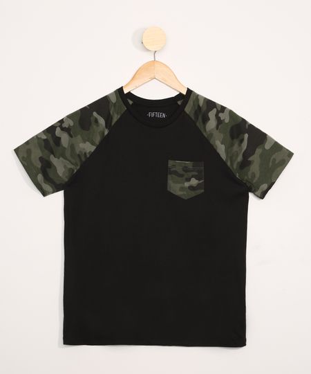 Camiseta-Juvenil-Manga-Curta-Raglan-com-Bolso-Preta-9979884-Preto_1