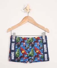Sunga-Infantil-Estampado-Os-Vingadores-Boxer-com-Protecao-UV50--Azul-9980523-Azul_1