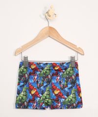 Sunga-Infantil-Estampado-Os-Vingadores-Boxer-com-Protecao-UV50--Azul-9980523-Azul_2