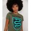 Camiseta-Feminina-Manga-Curta-Harry-Potter-Sonserina-Flocada-Decote-Redondo-Verde-Militar-9983832-Verde_Militar_1