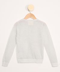 Cardigan-de-Trico-Infantil-Listrado-com-Lurex-Off-White-9797512-Off_White_2