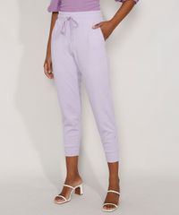 Calca-Jogger-Feminina-Cintura-Media-com-Bolsos-e-Cordao-Lilas-9978827-Lilas_1 Calca-Jogger-Feminina-Cintura-Media-com-Bolsos-e-Cordao-Lilas-9978827-Lilas_1