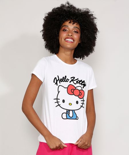 Camiseta-Feminina-Manga-Curta-Hello-Kitty-Flocada-Decote-Redondo-Off-White-9979600-Off_White_1