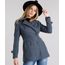 Casaco-Feminino-Trench-Coat-com-Botoes-e-Bolsos-Cinza-8861500-Cinza_1