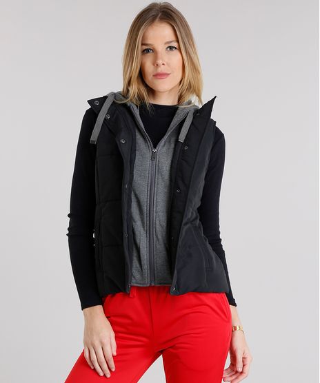 Colete-Feminino-Puffer-com-Sobreposicao-com-Capuz-Preto-8858593-Preto_1
