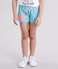 Short-Infantil-Flamingo-com-Laco-em-Algodao---Sustentavel-Azul-Claro-9146246-Azul_Claro_4