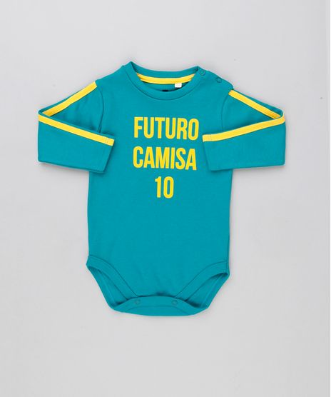 Body-Infantil-Brasil--Futuro-Camisa-10--Manga-Longa-Decote-Redondo-Verde-9154236-Verde_1