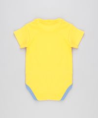 Body-Infantil-Brasil-Camisa-10-com-Recorte-Manga-Curta-Decote-Redondo-Amarelo-9154228-Amarelo_2