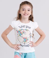 Blusa-Infantil--Love-Your-Mother--com-Glitter-Manga-Curta-Decote-Redondo-em-Algodao---Sustentavel-Off-White-9136905-Off_White_1