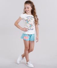 Blusa-Infantil--Love-Your-Mother--com-Glitter-Manga-Curta-Decote-Redondo-em-Algodao---Sustentavel-Off-White-9136905-Off_White_3