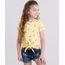 Blusa-Infantil-Brasil-Estampada-de-Estrelas-com-No-Manga-Curta-Decote-Redondo-em-Algodao---Sustentavel-Amarela-9169157-Amarelo_1