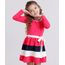 Vestido-Infantil-com-Laco-Manga-Longa-em-Algodao---Sustentavel-Rosa-Escuro-8622599-Rosa_Escuro_1